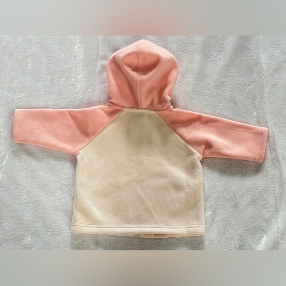 Gymboree SOCK MONKEY & FRIENDS ZEBRA fleece hoodie zip jacket 3-6 MO NWT VINTAGE - Picture 3 of 5